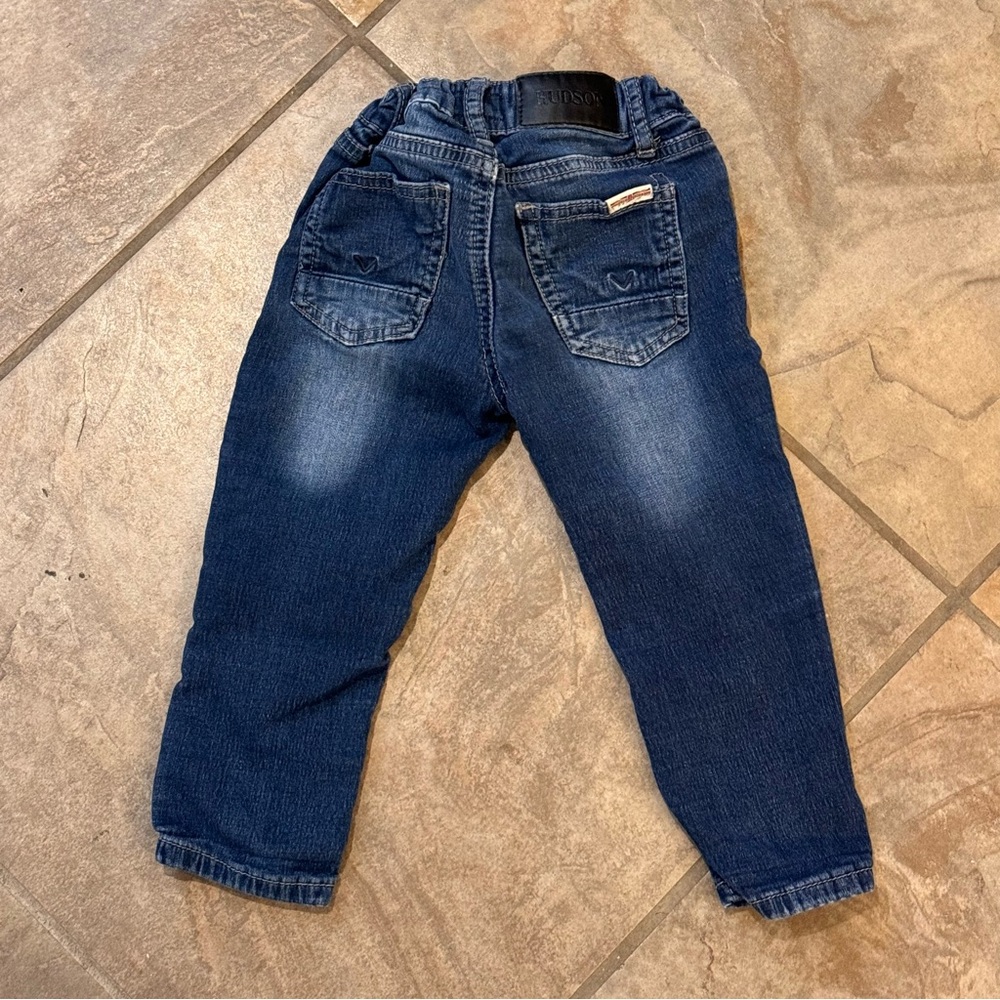 HUDSON Blue Denim Kids Jeans Size 24 Months